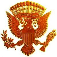 Seal of the President of the United States of America. (click to read more)